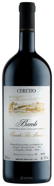 Ceretto Barolo Cannubi San Lorenzo
