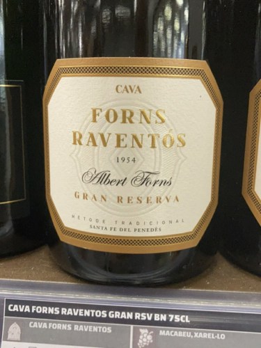 Forns Raventós Cava Albert Forns Gran Reserva | Vivino España