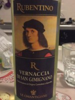 Le Chiantigiane Rubentino Vernaccia di San Gimignano