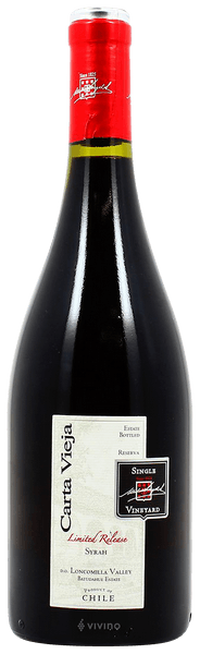 Carta Vieja Syrah Limited Release