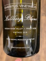 Emeritus Vineyards Hallberg Blanc