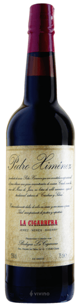 La Cigarrera Pedro Ximénez Sherry