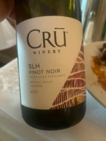 Crū Winery SLH Pinot Noir