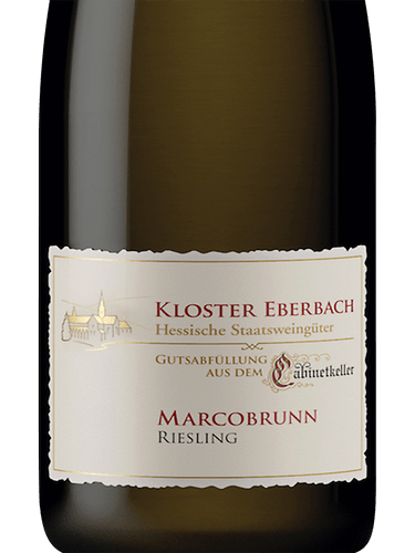 Kloster Eberbach Riesling Marcobrunn Gutsabfüllung Aus Dem ...