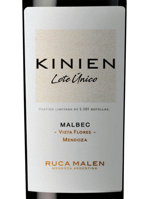2016 Ruca Malen Kinien Lote Unice Vista Flores Malbec