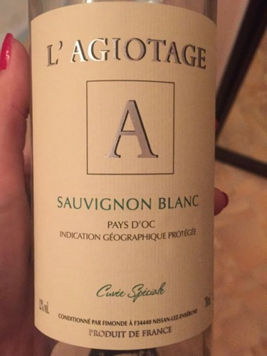 L'Agiotage Cuvée Spéciale Sauvignon Blanc | Vivino US