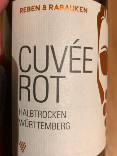 Reben & Rabauken Cuvée Rot Halbtrocken Vivino US