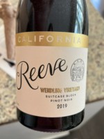 Reeve Wendling Vineyard Suitcase Block Pinot Noir