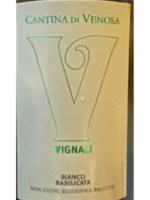 Venosa Vignali Basilicata Bianco
