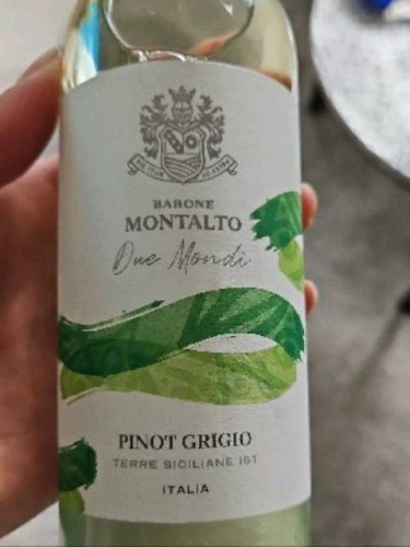 Barone Montalto Due Mondi Pinot Grigio | Vivino US