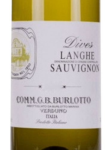 Comm. G.B. Burlotto Dives Langhe Sauvignon | Vivino English