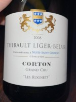 Thibault Liger-Belair Corton Grand Cru 'Les Rognets'