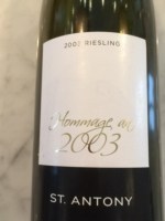 St. Antony Hommage Riesling