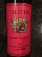 Del Dotto Cabernet Sauvignon Howell Mountain