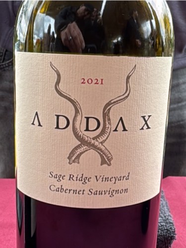 Addax Sage Ridge Vineyard Cabernet Sauvignon | Vivino English