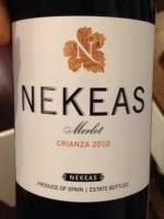 Bodegas Nekeas Merlot Crianza