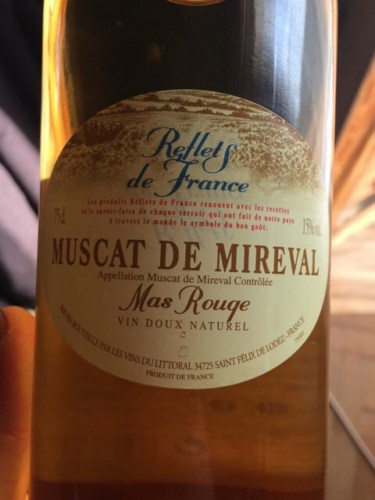 Reflets de France Mas Rouge Muscat de Mireval Doux Naturel | Vivino English