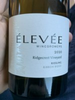 Élevée Ridgecrest Vineyard Riesling