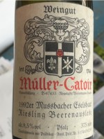 Müller-Catoir Mussbacher Eselshaut Riesling Beerenauslese