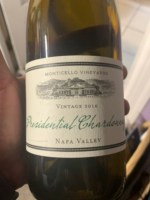 Monticello Vineyards Presidential Chardonnay