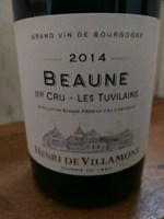 Henri de Villamont Beaune 1er Cru 'Les Tuvilains'