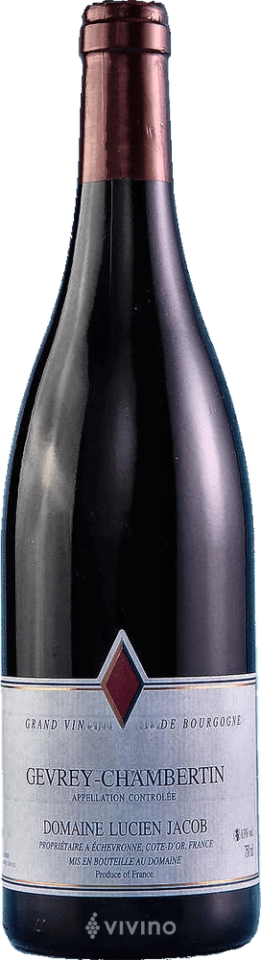 ワイン Domaine Lucien Jacob Gevrey-Chambertin Domaine Lucien Jacob Gevrey-Chambertin | Vivino English