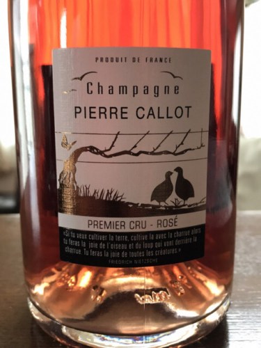 Pierre Callot Brut Rosé Champagne Premier Cru | Vivino English