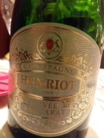 Henriot Cuvée Baccarat Champagne