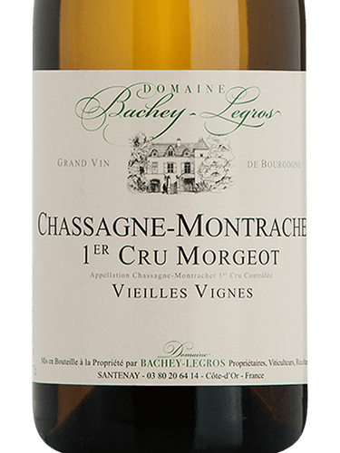Domaine Bachey-Legros Vieilles Vignes Chassagne-Montrachet 1er Cru