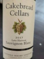 Cakebread Cuttings Wharf Vineyard Late Harvest Sauvignon Blanc