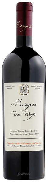 Domaine des Tourelles Marquis des Beys Rouge
