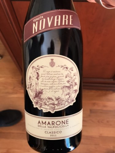 2011 Bertani Tenuta Novare Bertani Signature Amarone Della Valpolicella ...
