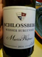 Martin Waßmer Schlossberg Weisser Burgunder