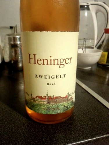 Heninger Zweigelt Rosé | Vivino US