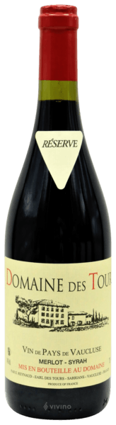 Domaine des Tours Réserve Merlot - Syrah