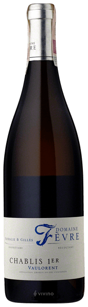 Domaine Nathalie et Gilles Fevre Vaulorent Chablis Premier Cru