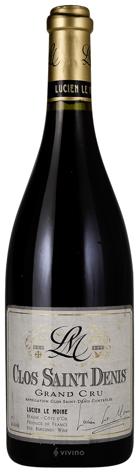 Lucien le Moine Clos Saint-Denis Grand Cru | Vivino English