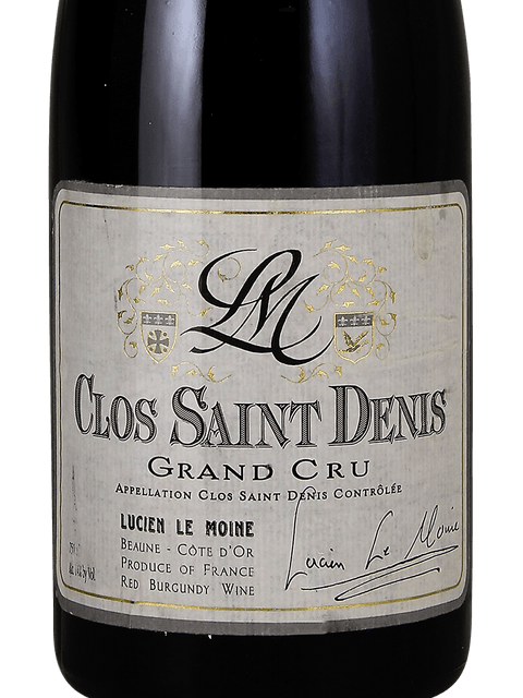 Lucien le Moine Clos Saint-Denis Grand Cru | Vivino English
