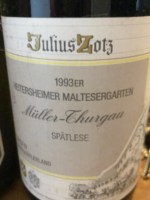 Julius Zotz Heitersheimer Maltesergarten Müller-Thurgau Spätlese