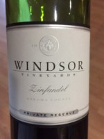 Windsor Private Reserve Zinfandel