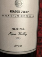 Trader Joe's Platinum Reserve Meritage | Vivino English
