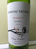 Gimenez Mendez Estate Collection Reserva Malbec