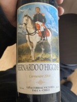Corral Victoria Bernardo O'Higgins Carménère