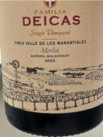 Familia Deicas Single Vineyard Merlot