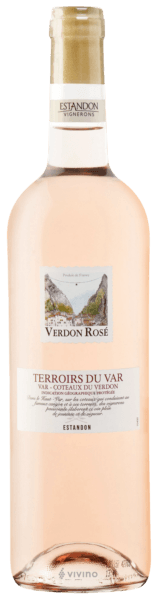 Estandon Verdon Rosé Terroirs du Var