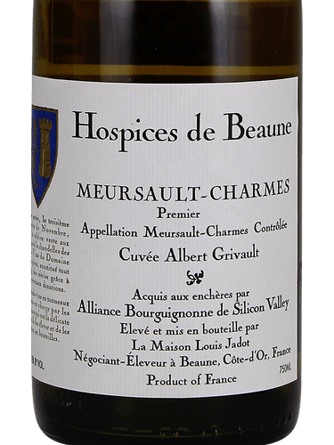 Hospices de Beaune Meursault-Charmes Premier Cru Cuvée Albert