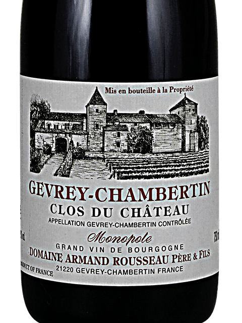 Domaine Armand Rousseau Gevrey-Chambertin Clos du Château | Vivino