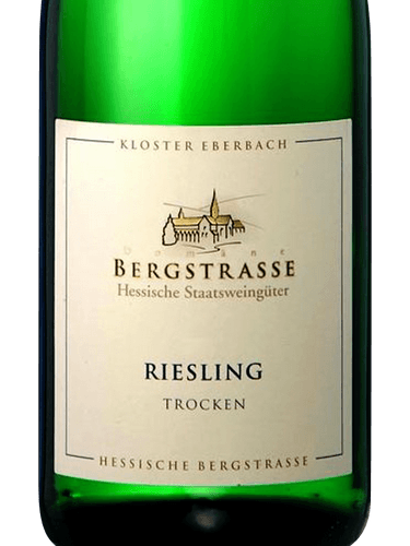 Kloster Eberbach Riesling Trocken Bergstrasse | Vivino English