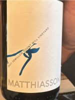 Matthiasson Yount Mill Vineyard Sémillon