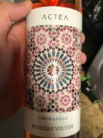 Volver Actea Tempranillo Rosé